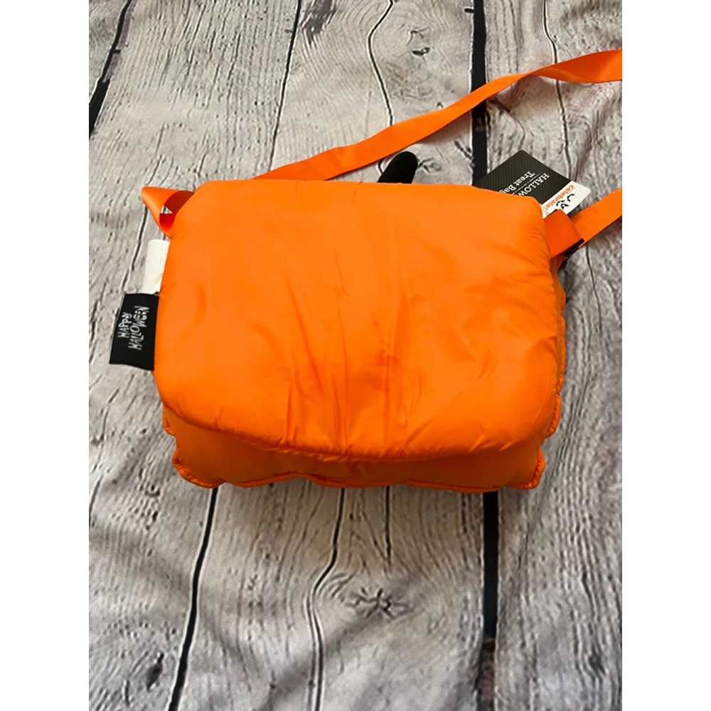 Kids Pumpkin Crossbody Bag - Orange Halloween Shoulder Bag
